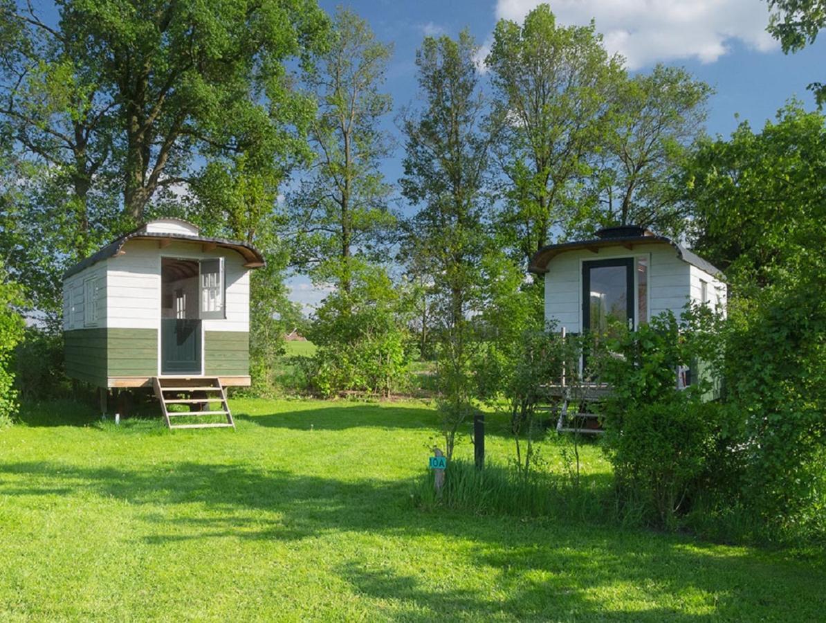 B&B Pipowagen "De Luxe" Op Wellness Camping En B&B Meddo Esterno foto