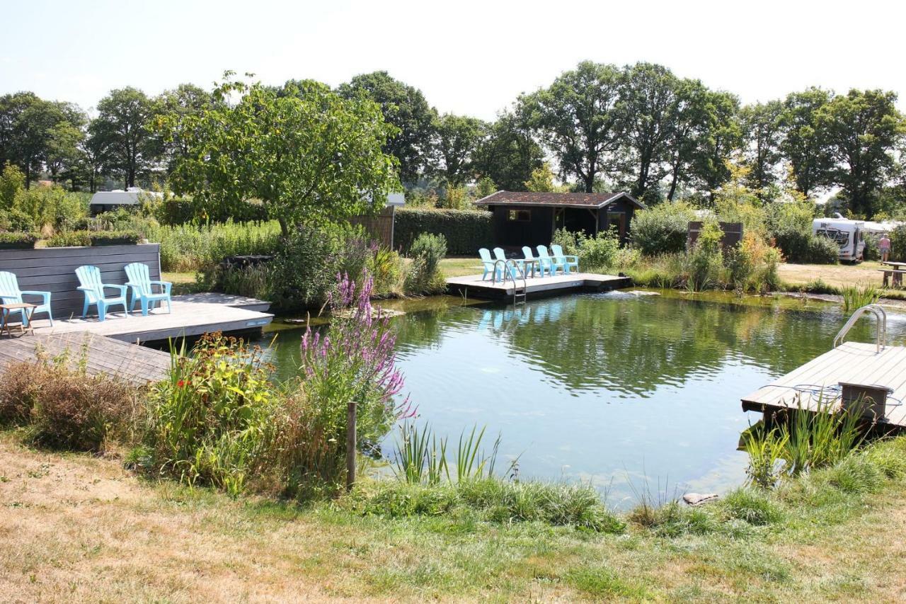 B&B Pipowagen "De Luxe" Op Wellness Camping En B&B Meddo Esterno foto